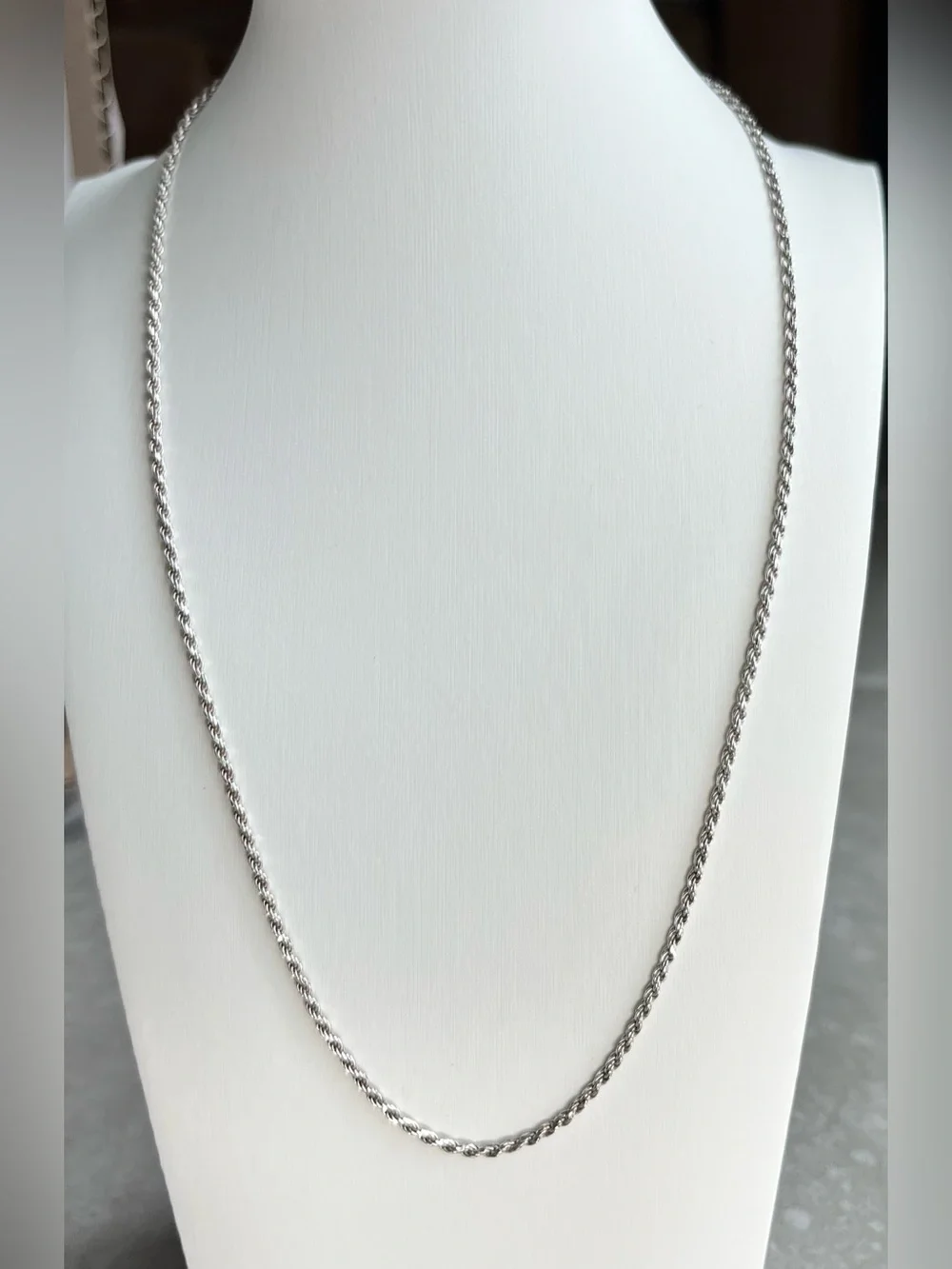 Giani Bernini Sterling Silver Necklace, 18